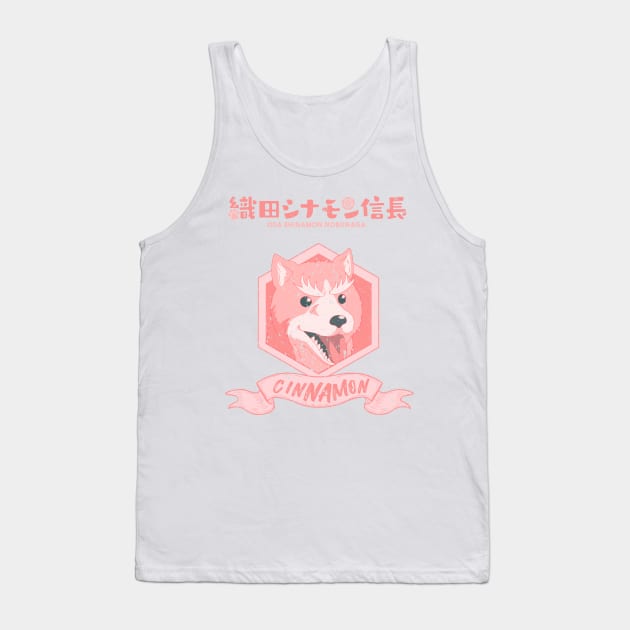 ODA CINNAMON NOBUNAGA: CINNAMON (GRUNGE STYLE) Tank Top by FunGangStore